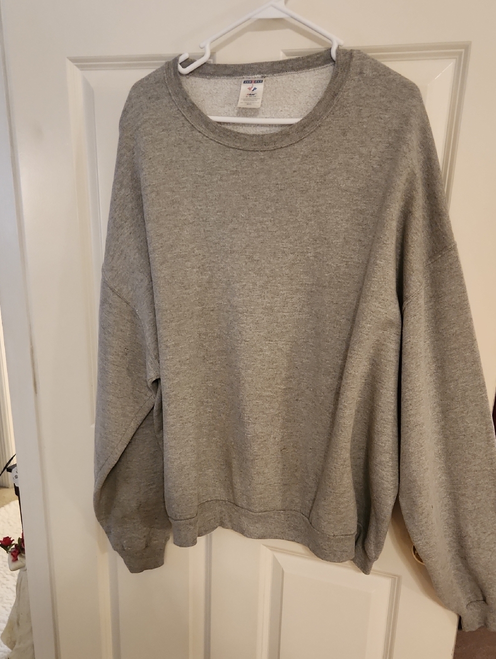 Champion Light Heather Gray Pullover Sweatshirt